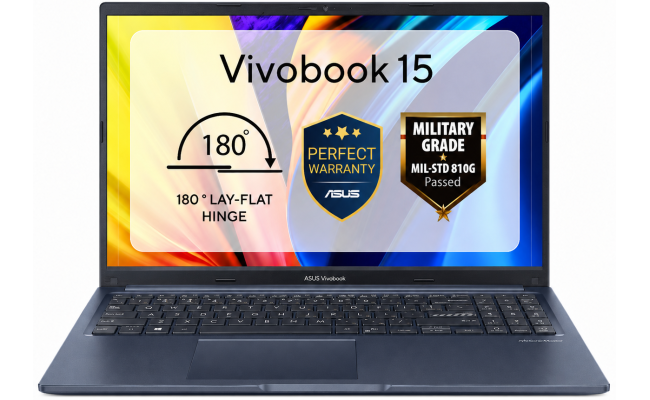ASUS Vivobook 15 (2025) X1502VA 13th Gen Intel Core i7 13620H 10-Cores High-Performance Processor w/ IPS Full HD Display & Backlit Keyboard - Quiet Blue