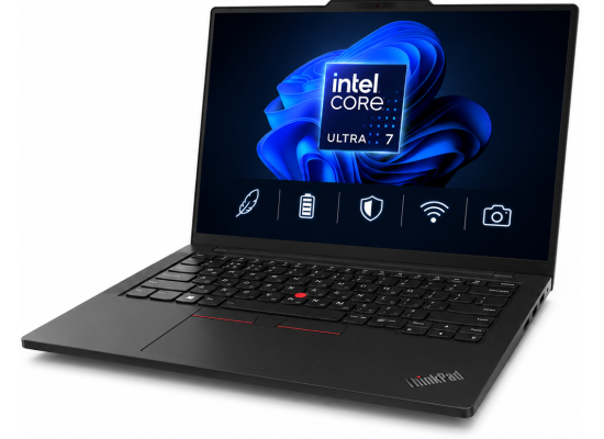 Lenovo ThinkPad T14s Gen 7 (2026) 14" Thin & light Copilot+ Business Laptop | Intel Core Ultra 7 355 | 32GB LPDDR5X | 1TB PCIe Gen4 SSD | Intel Graphics | Windows 11 Pro | 21YU000GEQ product thumbnail 2