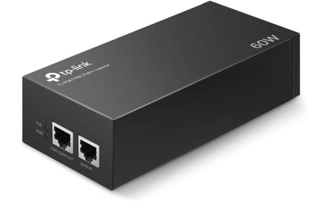 Omada POE170S PoE++ Injector, Up to 60W, Deliver Power up to 100 meters , Gigabit, UL Certified Omada POE170S PoE++ Injector, Up to 60W, Deliver Power up to 100 meters , Gigabit, UL Certified