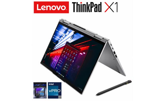 Lenovo ThinkPad X1 2-in-1 Gen 10 Aura Edition (2025) Intel® Ultra 7 Gen II 258V vPro 8-Core Copilot+ PC Premium Experience & Support Long Battery Life w/ Touch Screen - Black
