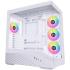 Lian-Li Vector V100R Mid-Tower Computer Case, 4x 120mm Pre-Installed Fan, Up to 360mm Radiator & 7x 120mm Fan Support, 4mm Tempered Glass, Steel & Plastic Materials, White Lian-Li Vector V100R Mid-Tower Computer Case, 4x 120mm Pre-Installed Fan, Up to 360mm Radiator & 7x 120mm Fan Support, 4mm Tempered Glass, Steel & Plastic Materials, White