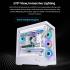 Lian-Li Vector V100R Mid-Tower Computer Case, 4x 120mm Pre-Installed Fan, Up to 360mm Radiator & 7x 120mm Fan Support, 4mm Tempered Glass, Steel & Plastic Materials, White Lian-Li Vector V100R Mid-Tower Computer Case, 4x 120mm Pre-Installed Fan, Up to 360mm Radiator & 7x 120mm Fan Support, 4mm Tempered Glass, Steel & Plastic Materials, White