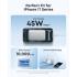 Anker Nano Power Bank, 10,000mAh Portable Charger with 2.3 ft InstaCord Retractable Cable, 45W Max Compact Battery Pack, Smart Display, for iPhone 16 Series, iPad, Galaxy, Pixel, and More - White