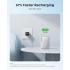 Anker Nano Power Bank, 10,000mAh Portable Charger with 2.3 ft InstaCord Retractable Cable, 45W Max Compact Battery Pack, Smart Display, for iPhone 16 Series, iPad, Galaxy, Pixel, and More - White