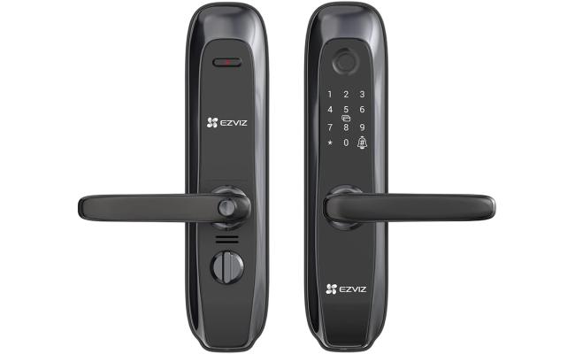 EZVIZ L2S Smart Fingerprint Lock, Keyless Lock with Four Unlock Methods, Real-Time Mobile Alerts, Built-In Electronic Doorbell, Anti-Tamper Alarm, Low-Battery Warning, Easy User Management EZVIZ L2S Smart Fingerprint Lock, Keyless Lock with Four Unlock Methods, Real-Time Mobile Alerts, Built-In Electronic Doorbell, Anti-Tamper Alarm, Low-Battery Warning, Easy User Management