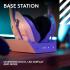 Logitech G Astro A50 X Omni-Platform Wireless Gaming Headset + Base Station for PS5, Xbox, PC: PLAYSYNC Video & Audio Switcher, HDMI 2.1 4K 120Hz VRR, <24 bit/48 kHz, 24hr Battery, 2.4GHz & BT - White