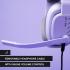Logitech G Astro A10 Gen 2 Cross-Platform Wired Gaming Headset for PlayStation 5/4, Xbox S|X, Nintendo Switch, PC: 3.5mm Headphone Jack, 32mm Drivers, Flip-to-Mute Mic, Over-Ear - Lilac