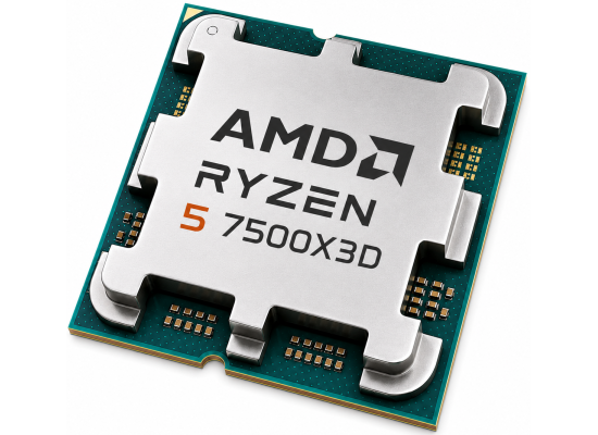 AMD Ryzen 5 7500X3D 6-Core 4.0GHz (4.7 GHz Max Boost) 102MB Cache AM5 Desktop Processor , Tray