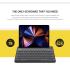 ABKONCORE TOS250 Multi-Device OS RGB BackLighting Wireless BlueTooth 5.1 Connectivity W/Type-C Charging Port-Slim 78Keys Compact KeyBoard