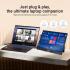 ASUS ZenScreen MB16AHVE 15.6-inch FHD IPS Portable Monitor w/ USB Type-C & mini-HDMI Cables ASUS ZenScreen MB16AHVE 15.6-inch FHD IPS Portable Monitor w/ USB Type-C & mini-HDMI Cables