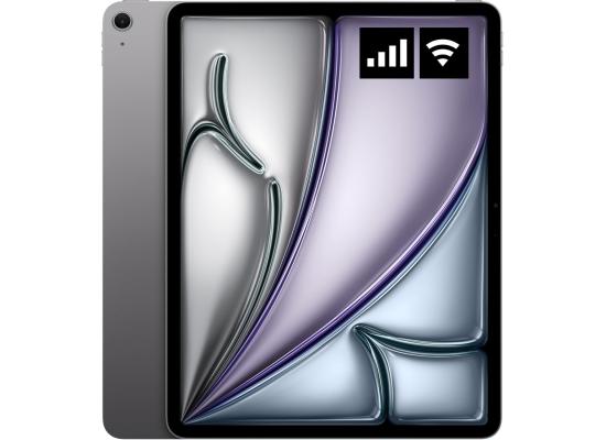Apple iPad Air 13‑inch M4 8th Generation (2026) 8-Cores (256GB Storage / 12GB Memory) 9‑Core GPU w/ Wifi & 5G LTE Cellular - Space Grey