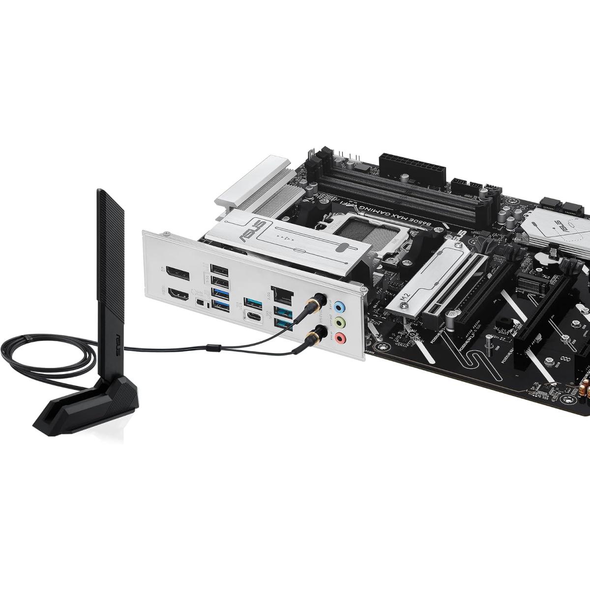 ASUS B650E MAX GAMING WIFI ATX AM5 Motherboard with Wi-Fi 6E & 2.5Gb Ethernet ASUS B650E MAX GAMING WIFI ATX AM5 Motherboard with Wi-Fi 6E & 2.5Gb Ethernet