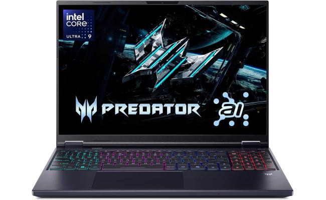 Acer Predator Helios Neo 16 AI (2025) PHN16-73-94ZR Gaming Laptop | Intel Core Ultra 9 275HX | RTX 5070 8GB | 16GB DDR5 | 1TB SSD | 16" IPS 2.5K WQXGA 240Hz | NH.QX5EM.003