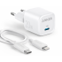 Anker Zolo 20W PD 3.0 USB-C Wall Charger with USB-C to Lightning Cable - White Anker Zolo 20W PD 3.0 USB-C Wall Charger with USB-C to Lightning Cable - White