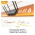 IMOU HX15 AX1500 Gigabit Wi-Fi 6 Router - Black