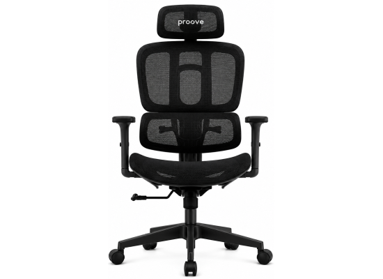 Proove White-collar Ergonomic Office Chair with 3D Armrests – Black product thumbnail 2