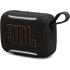JBL Go 5 - Ultra-Portable Waterproof & Drop-Proof Speaker with JBL Legendary Sound & Ambient Edge Lighting, AirTouch Instant Stereo Pairing or Link Multiple Compatible Speakers via Auracast™ (Black)
