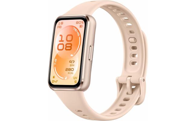 HUAWEI Band 11 Health and Fitness Tracker, Smart Watch, 24/7 Health Intelligence, HRV, Sleep Tracking, Stress Monitor, Emotional Wellbeing, Ultra-Slim, iOS & Android, Up to 14 Days Battery Life, Beige