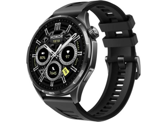 HONOR Watch 6 Smart Watch, 1.46" AMOLED 3000 nits Fitness Tracker, 35 Days Battery Life, 5ATM IP69 Water Resistant, Football & Badminton Sports Modes, All-day Health Monitoring (Black)