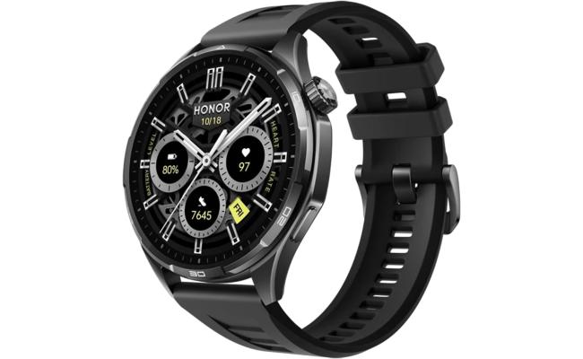 HONOR Watch 6 Smart Watch, 1.46" AMOLED 3000 nits Fitness Tracker, 35 Days Battery Life, 5ATM IP69 Water Resistant, Football & Badminton Sports Modes, All-day Health Monitoring (Black) HONOR Watch 6 Smart Watch, 1.46" AMOLED 3000 nits Fitness Tracker, 35 Days Battery Life, 5ATM IP69 Water Resistant, Football & Badminton Sports Modes, All-day Health Monitoring (Black)