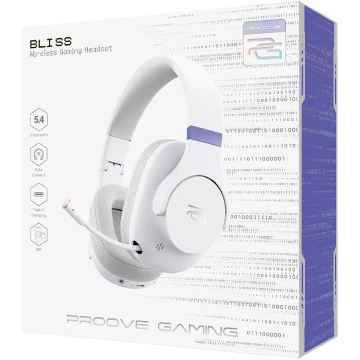 Proove Gaming Bliss Pro (APP) Wireless Gaming Headset – White (GHBLPPP10002)