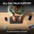 Logitech Wave Keys Keyboard, Bluetooth / Logi Bolt Receiver Connectivity, Ergo-Certified, More Palm-Support, 3-Layers Memory Foam, 2x AAA Battery, English-Arabic Layout, Graphite