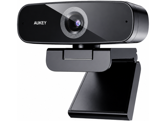 AUKEY PC-W3 Impression 1080p Full HD Webcam with Dual Stereo Microphones