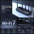 MERCUSYS MR47BE BE9300Mbps Tri-Band Wi-Fi 7 Router, 4x 2.5G LAN/WAN Ports, Blazing-Fast 9.3Gbps WiFi Router, EasyMesh-Compatible