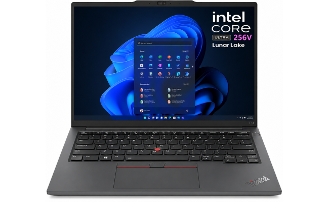 Lenovo ThinkPad Edge E14 Gen 7 (2025) Intel® Ultra 7 Gen II 256V 8-Core Thin & Extreme Battery Life Busniess Class Laptop w/ DDR5X 8533Mhz Memory - Black