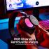 HyperX Cloud Flight 2 – Wireless Gaming Headset, Customizable RGB Lighting with Removable Earcup Plates, up to 100 Hours of Battery Life, 2.4GHz & Bluetooth, Multi-Platform Compatibility - White