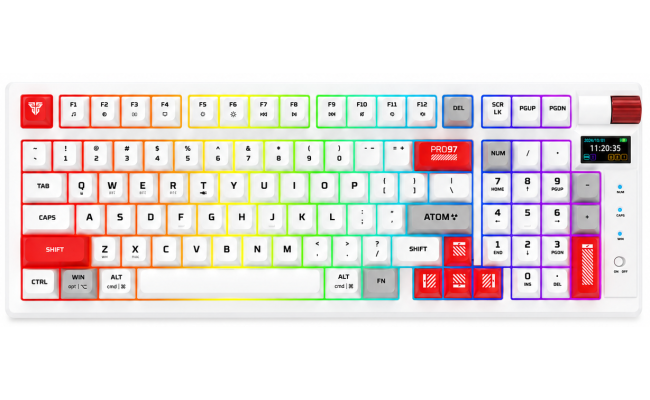 FANTECH ATOM PRO97 MK918 Wireless Mechanical Keyboard - White
