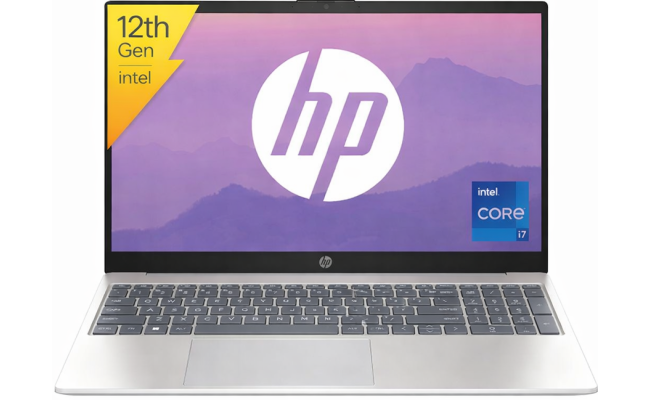 HP Laptop 15-fd0458nia (2024) NEW 12th Gen Intel Core i7 10-Cores Slim Design w/ Backlit Keyboard (Customized) - Silver