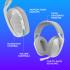 Logitech G321 Lightspeed Wireless Bluetooth Gaming Headset, Dynamic Comfort and fit, 16 kHz Boom mic, 20+ hrs Battery, PC, PS4, PS5, Nintendo Switch, Mobile - White