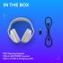 Logitech G321 Lightspeed Wireless Bluetooth Gaming Headset, Dynamic Comfort and fit, 16 kHz Boom mic, 20+ hrs Battery, PC, PS4, PS5, Nintendo Switch, Mobile - White