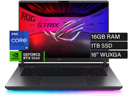ASUS ROG Strix G16 (2025) G615JMR 14Gen Intel Core i9 14900HX 24-Cores w/ Nvidia RTX 5060 8GB DDR7 & IPS 165Hz Display - Eclipse Gray product thumbnail 2