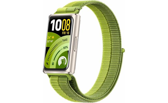 HUAWEI Band 11 PRO Smart Watch, AMOLED Display, Sleep & Stress monitoring Smart Watch, Upto 14 Days Battery, 50m Water Resistance, Precision Fitness & Health Tracker, Android&iOS compatible, Green