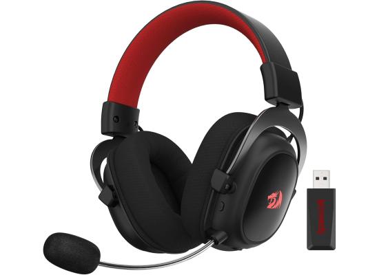 Redragon H510 PRO 3-Mode RGB Gaming Headset - 7.1 Surround Sound - 53MM Audio Drivers in Memory Foam Ear Pads w/Durable Fabric Cover- Multi Platforms Headphone - USB Powered for PC/PS4/NS