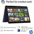 HP OmniBook X Flip 14-fm0013dx 14-inch 2K Touch Copilot+ PC Core Ultra 5 16GB 512GB - Atmospheric Blue