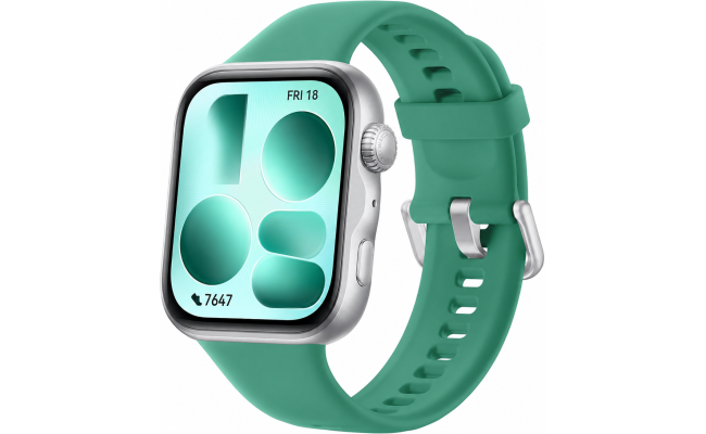 HUAWEI WATCH FIT 5 Smartwatch with Green Fluoroelastomer Strap - Green + Free Gift HUAWEI WATCH FIT 5 Smartwatch with Green Fluoroelastomer Strap - Green + Free Gift