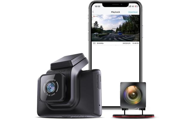 Hikvision AE-DC4328-K5 2-Channel 1440P + 1080P Dash Camera