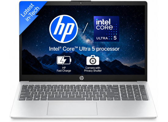 HP 15-fd2104TU Core Ultra 5 225U 8GB 512GB 15.6-inch FHD Laptop - Natural Silver
