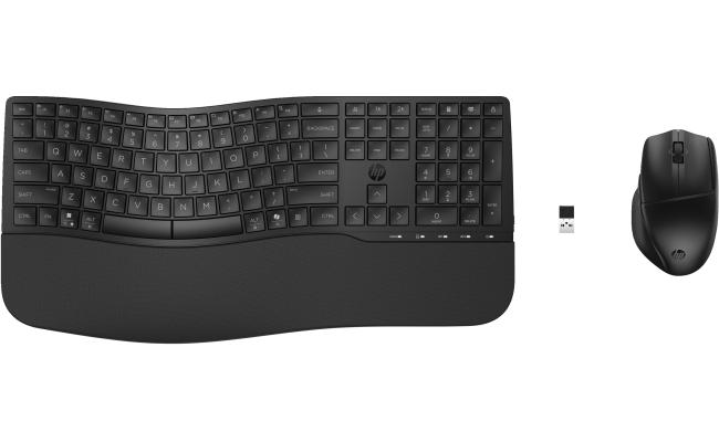 HP 685 Comfort Dual-Mode Wireless Keyboard and Mouse Combo – Black