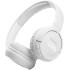 JBL Tune 510BT Bluetooth 5.0 On-Ear Headphones with JBL Pure Bass Sound & Hands-Free Calls 40-Hour Battery Life - White
