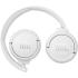 JBL Tune 510BT Bluetooth 5.0 On-Ear Headphones with JBL Pure Bass Sound & Hands-Free Calls 40-Hour Battery Life - White
