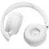 JBL Tune 510BT Bluetooth 5.0 On-Ear Headphones with JBL Pure Bass Sound & Hands-Free Calls 40-Hour Battery Life - White