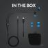 Logitech G333 Gaming Earphones with dual audio drivers, in-line mic and volume control, compatible with PC/PS/Xbox/Nintendo/Mobile with 3.5mm Aux or USB-C Port - Black