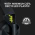 Logitech G435 LIGHTSPEED Wireless Gaming Headset - Black and Neon Yellow