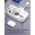 LDNIO SE2435 2 AC Outlets Portable Electrical Extension & 20W USB-C PD Fast Charging & Multi-Device Protection EU Plug - White