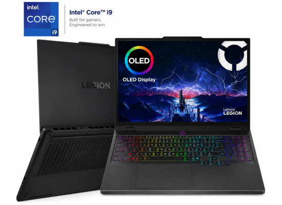 Lenovo Legion 5 15IRX10 (2025) AI-Powered Gaming PC 14Gen Intel Core i9 14900HX 24-Cores w/ Nvidia RTX 5070 8GB DDR7 & 2.5K OLED 165Hz Display , Eclipse Black