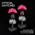 Logitech G PRO X 60 LIGHTSPEED Wireless Ultra Compact TKL 60% Mechanical LIGHTSYNC RGB Dual-Shot PBT Keycaps GX Optical Tactile Switches - Magenta